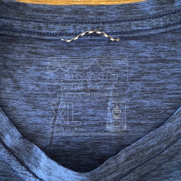 Patagonia Capilene Cool Daily Shirt-Stretch Performance UPF 50+-Blue Solid-Sz XL - Picture 2 of 12